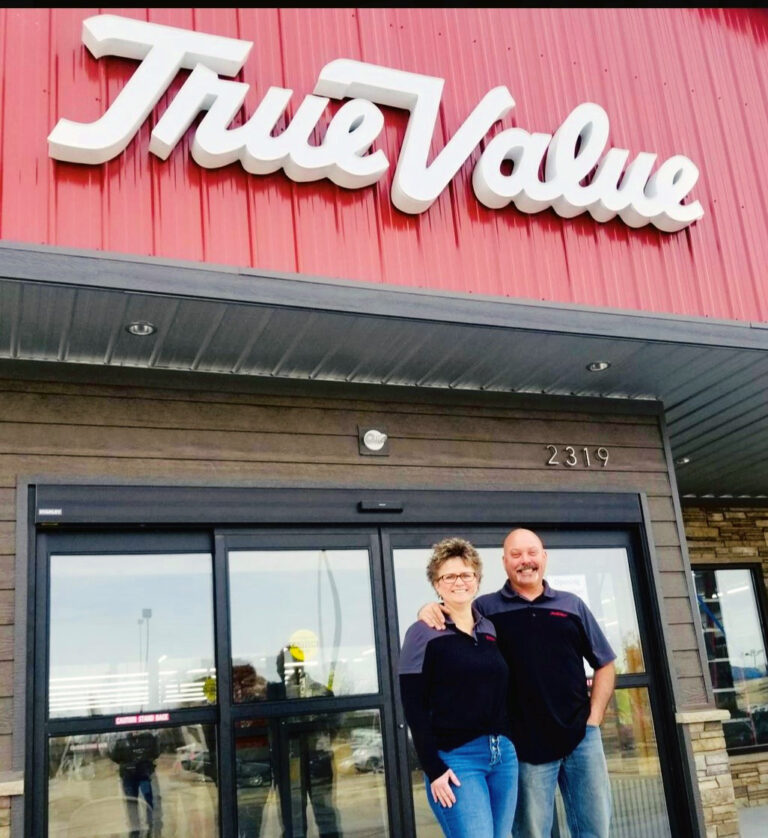 Anita and Christopher Lloyd, owners of Lloyd's True Value in Janesville